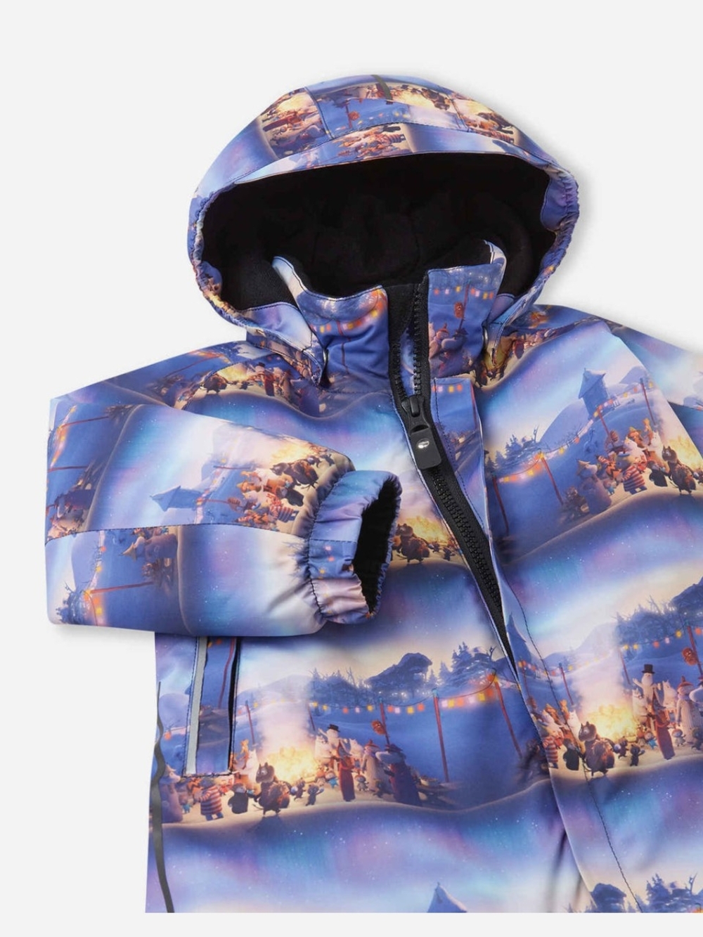New Reima Finland Moomin Unisex Kids Snowsuit 2T - Picture 4 of 11